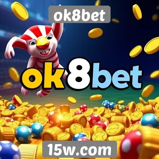 Variedade de jogos disponíveis em ok8bet